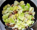 飯おかず！豚肉とキャベツのピリ辛味噌炒め作り方5写真