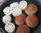 蓮根つくね挟み焼き作り方6写真