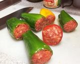 ひと口サイズ♡カラフルピーマンの肉詰め♡作り方3写真