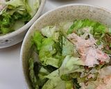 ピンクロースターとめかぶサラダ作り方3写真