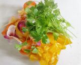 オレンジ香る～✿　根菜のフリルラぺ作り方6写真