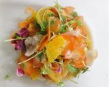 オレンジ香る～✿　根菜のフリルラぺ作り方7写真