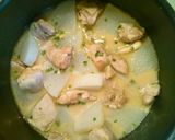 鶏肉と大根の中華風煮物作り方4写真