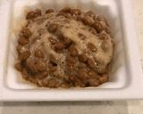 余った納豆でもう１品、油揚げ納豆焼いた奴作り方3写真