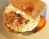 もずくのインスタント麺^_^作り方1写真