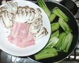 チンゲン菜のクリーム煮♪簡単牛乳と片栗粉作り方5写真