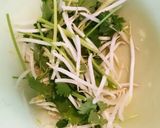 パクチーとモヤシの蒸し豚^^作り方1写真