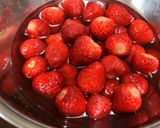 いちごと桜のジャム作り方3写真