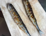 秋刀魚の海苔巻☆さんまのまんま☆作り方1写真