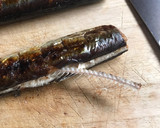 秋刀魚の海苔巻☆さんまのまんま☆作り方3写真
