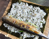 秋刀魚の海苔巻☆さんまのまんま☆作り方5写真