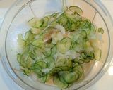 野菜たっぷり！わかめとキムチの中華サラダ作り方1写真