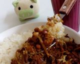 筋肉増量!納豆と鶏もやしのコク旨カレー作り方7写真