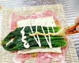 牛豚コラボ♪ほうれん草の肉巻き(^q^)作り方7写真