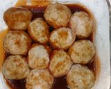 レンジでおからと豆腐入りミートボール作り方5写真