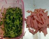 中華風もやしの酢の物★作り方1写真