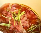 豚肉の卵とじ丼作り方1写真