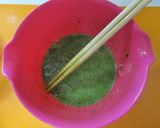 色鮮やか♪ほうれん草でグリーンオムライス作り方4写真