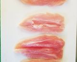＊ズボラのささみカツ(梅×大葉×チーズ)作り方1写真