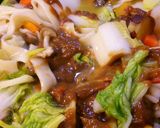 野菜消費（処分）ほうとう。作り方5写真