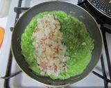 色鮮やか♪ほうれん草でグリーンオムライス作り方6写真