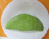 色鮮やか♪ほうれん草でグリーンオムライス作り方7写真