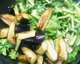 ＊豚肉とナスのゴマだれ炒め＊作り方4写真
