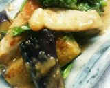 ＊豚肉とナスのゴマだれ炒め＊作り方5写真