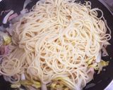 超楽々 ハムカニかま太郎の白菜中華パスタ作り方5写真
