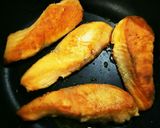 鮭の米粉ムニエルふきのとう味噌マヨソース作り方6写真