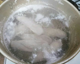 春の糖質制限☆ささみとせりのとりわさ作り方1写真