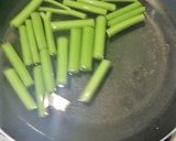 茎あしたばの、バージンオイルかけおひたし作り方2写真