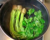 あかもくと三つ葉しめじの昆布ポン酢作り方1写真