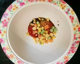 朝簡単♡レンジでケチャップライス作り方2写真