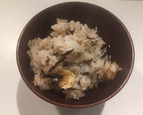潮騒感じる＊ひじきお揚げごはん作り方4写真