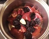 鶏レバーとプルーンの和風赤ワイン煮作り方3写真