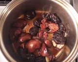 鶏レバーとプルーンの和風赤ワイン煮作り方7写真