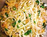 粉なしお好み焼きツナコーンオーロラソース作り方5写真