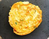 粉なしお好み焼きツナコーンオーロラソース作り方9写真