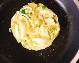粉なしお好み焼きツナコーンオーロラソース作り方12写真