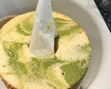 型抜きも簡単！抹茶マーブルシフォンケーキ作り方13写真