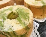 型抜きも簡単！抹茶マーブルシフォンケーキ作り方14写真