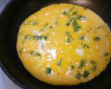 卵焼きに納豆イン♪作り方3写真