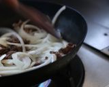 ウスターソースでもパラ炒飯鉄フライパンで作り方8写真