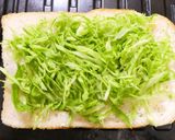 春キャベツで♪お好み焼き★ピザ風トースト作り方2写真