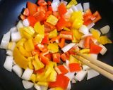 ☆簡単☆牛肉とパプリカのBBQソテー作り方6写真