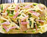 春キャベツで♪お好み焼き★ピザ風トースト作り方5写真