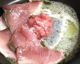旬の刺身が余ったら？リメイク和風ドリア！作り方1写真