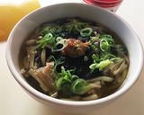 きのこ梅うどん作り方5写真