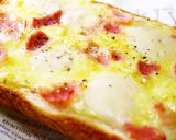 春キャベツで♪お好み焼き★ピザ風トースト作り方10写真